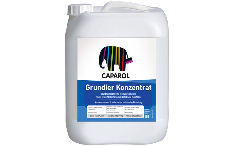 Caparol Grundier Konzentrat - A&D Color-Caparol Grundier Konzentrat 10L